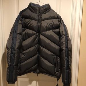 Men’s Dark Olive Green Puffer Jacket